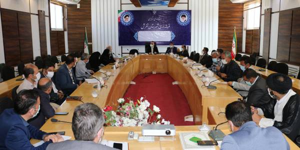 جلسه بررسی مشکلات روستاهای مشهد بازرجان، بازرجان، زرجین و وایمند