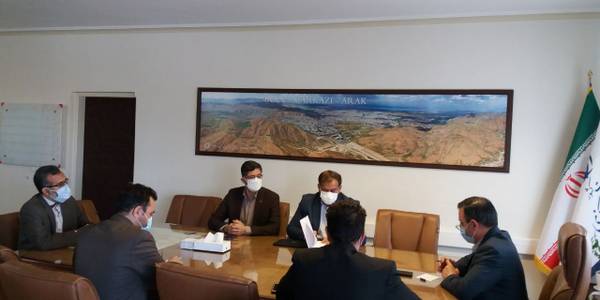 جلسه طرح توسعه راه آهن اراک