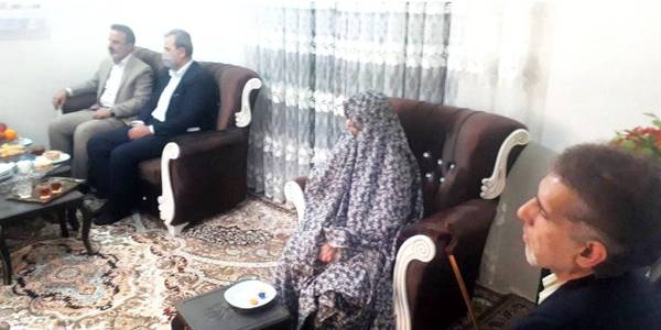 دیدار با خانواده معظم شهید والامقام کریمی نیا و خانواده کاشی