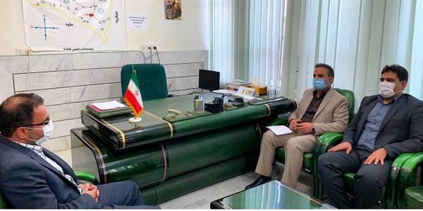 نشست با جناب آقای عظیمی بخشدار خرقان