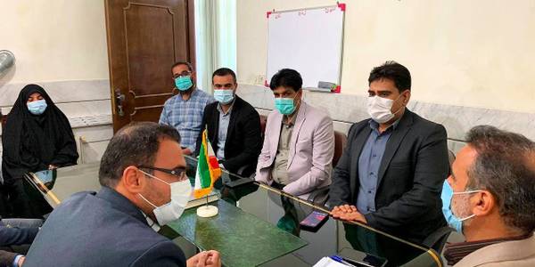 نشست با پرسنل بخشداری خرقان