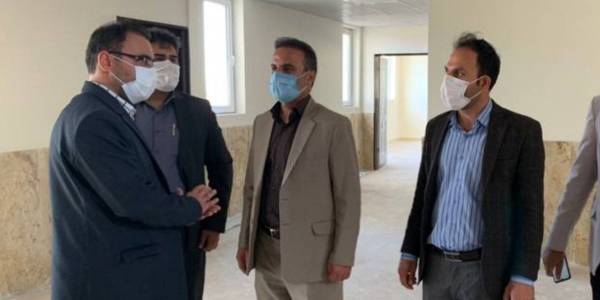 بازدید  از ساختمان جدید بخشداری خرقان
