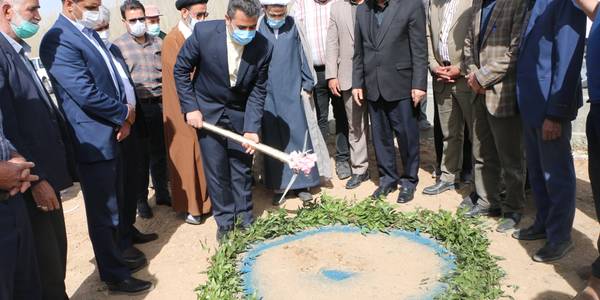 آئین کلنگ زنی پروژه آبرسانی به مجتمع روستاهای غینر، راشان، قدمگاه
