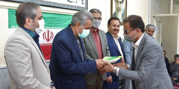 تکریم و معارفه رییس جدید جهاد کشاورزی ساوه