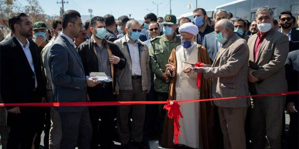 افتتاح تقاطع غیر همسطح حاج قاسم سلیمانی در اراک