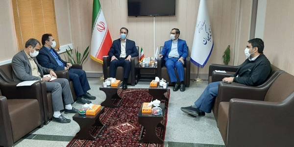 دیدار سرپرست اداره کل فنی و حرفه ای استان با فرماندار کمیجان