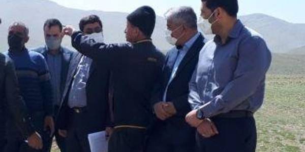 ""سرکشی فرماندارخنداب از روستای گذردر ""