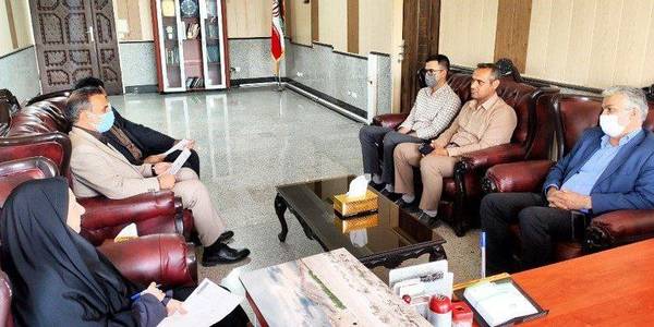 نشست با رئیس و کارکنان اداره بنیاد مسکن انقلاب اسلامی