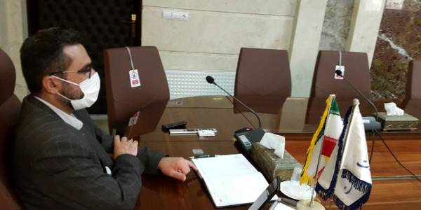 حضور فرماندار شهرستان محلات در اولین جلسه ستاد گرامیداشت مناسبت های ملی دفاع مقدس و مقاومت استان مرکزی به صورت ویدئوکنفرانس