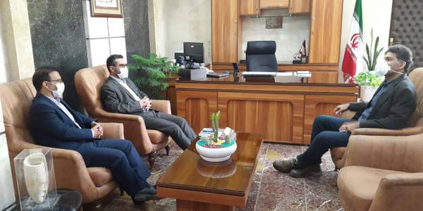 دیدار مسئول نمایندگی نظام مهندسی ساختمان شهرستان محلات با فرماندار