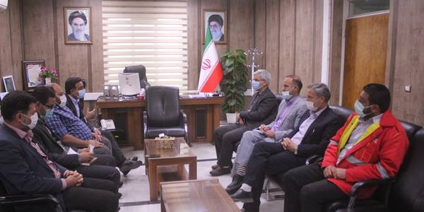 جلسه بررسی مشکلات بیمارستان امام خمینی (ره) خمین برگزار شد