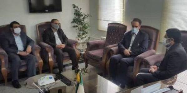 ""دیدار مدیرکل فنی و حرفه ای استان با فرماندار""
