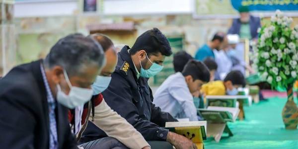 جمع خوانی قرآن کریم  امامزادگان هفتاد و دو تن ساروق