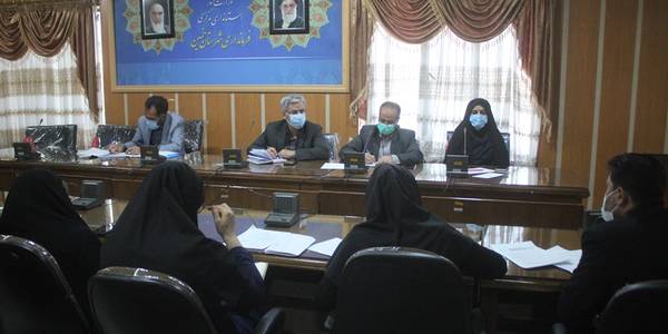 جلسه کارگروه  تخصصی امور اجتماعی و فرهنگی ، سلامت ، زنان و خانواده شهرستان خمین برگزار شد