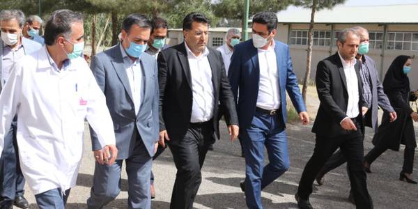 سفر معاون وزیر صنعت ، معدن و تجارت و مدیر عامل سازمان حمایت از مصرف کنندگان و تولید کنندگان به شهرستان ساوه