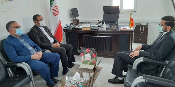 بازدید فرماندار از بخشداری میلاجرد