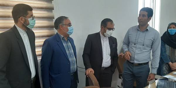 بازدید فرماندار از روند تشکیل پرونده تسهیلات اشتغال توسط بنیاد علوی و بانک سینا در شهر میلاجرد