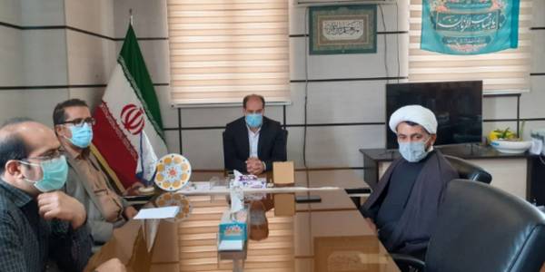 جلسه هماهنگی احداث مسکن خیرین در شهرستان دلیجان