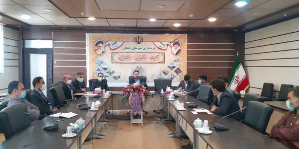 جلسه ستاد مبارزه با قاچاق کالا و ارز شهرستان دلیجان