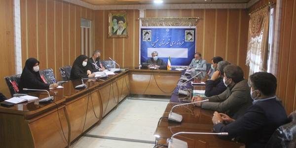 جلسه کارگروه بند خ ماده 33 برنامه ششم توسعه کشور در شهرستان خمین برگزار شد.