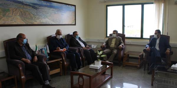 دیدار سرپرست محترم معاونت سیاسی، امنیتی و اجتماعی با مدیرکل پدافند غیرعامل