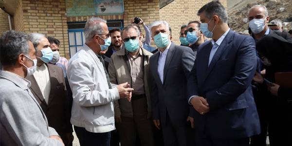 بازدید وزیر ورزش و جوانان از پیست اسکی شهدای هندودر