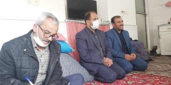 دیدار با تعدادی از خانواده های مددجو تحت پوشش كميته امداد امام خميني(ره)