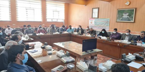 جلسه آموزشی اطفاء حریق