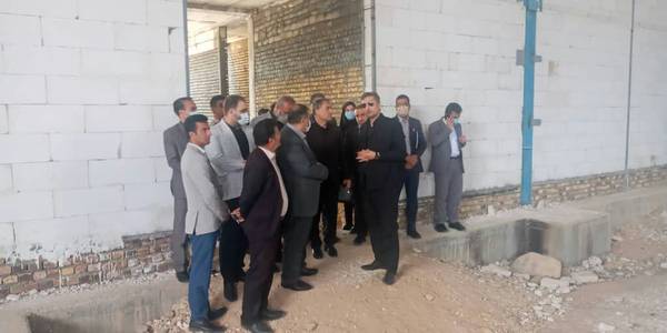 بازدیدمعاون وزیر ورزش وجوانان از پروژه های شهر آستانه