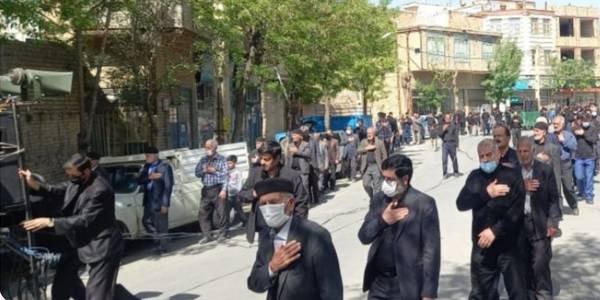 حضور فرماندار درجمع عزاداران شهادت امام علی(ع)