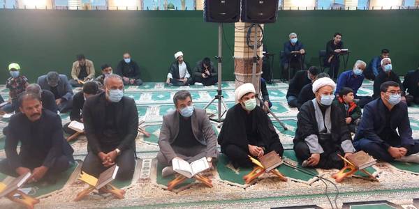 برگزاری مراسم محفل انس باقرآن در شهر شهباز