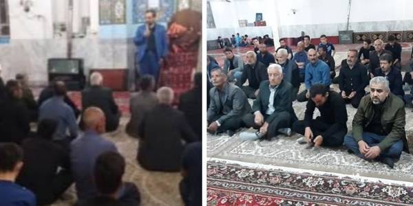 حضور فرماندار، در مراسم احیای شب قدر در مساجد شهر میلاجرد