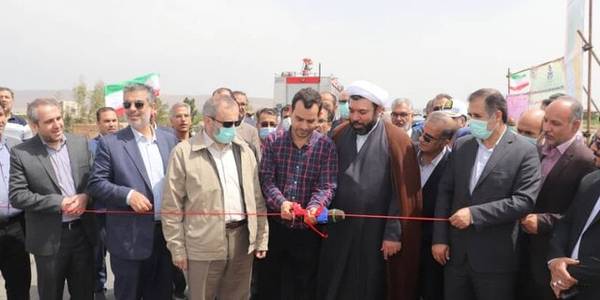 افتتاح بهره برداری از پل هفت دهنه شهرستان ساوه