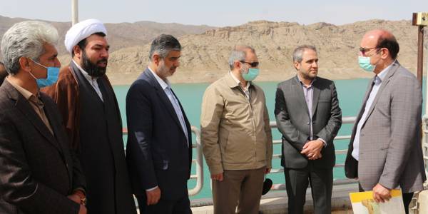 بازدید استاندار مرکزی از سد الغدیر ساوه