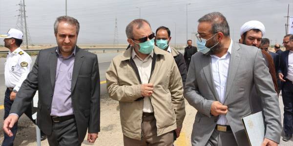 جاده ساوه به شهر صنعتی کاوه تعریض شد.