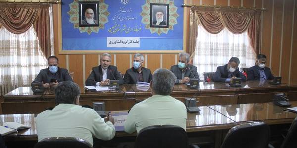 جلسه کارگروه  کشاورزی شهرستان خمین برگزار شد
