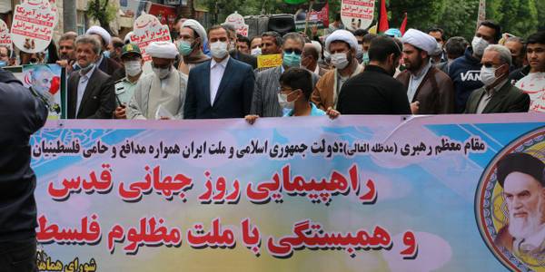 حضور حماسی و شکوهمند مردم شریف شهرستان تفرش در راهپیمایی روز جهانی قدس