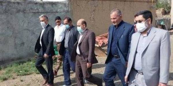 "بازدید فرماندار در معیت نماینده مجلس از روستاها"