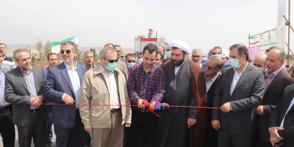 با حضور استاندار مرکزی پل هفت دهنه ساوه افتتاح شد