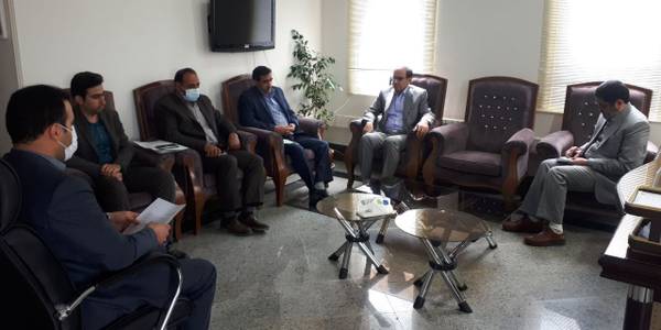 دیدارمدیرکل بنیادشهید وامورایثارگران استان با فرماندار