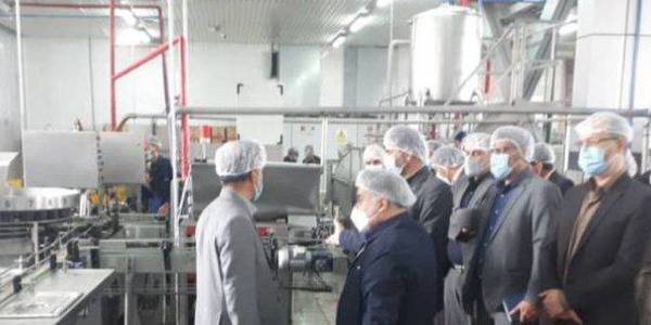 بازدید  از شرکت صنایع غذایی برتر واقع در شهرک صنعتی پرندک