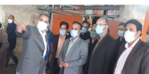 بازدید  از کشتارگاه جلالوند