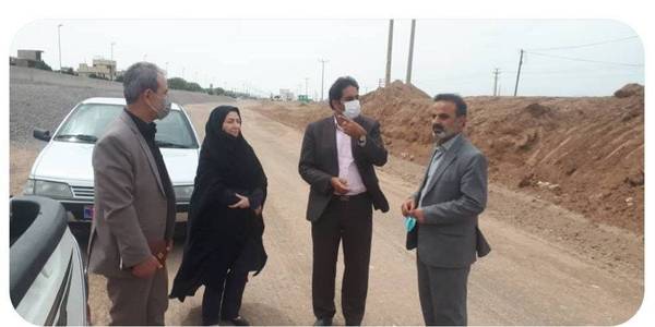 بازدید  از زیرگذر شهر پرندک