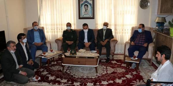 دیدار با خانواده شهید رضا درودیان