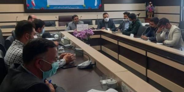 دیدار جمعی از فعالین رسانه ای شهرستان خنداب در فضای مجازی با فرماندار