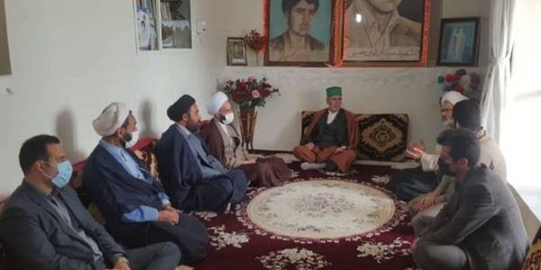 دیدار با خانواده شهید روحانی "سید فخرالدین حسینی"