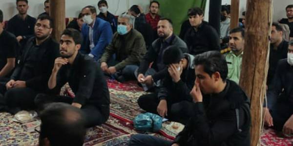 حضور فرماندار، امام جمعه، بخشدار مرکزی، رییس حوزه قضایی و فرمانده انتظامی شهرستان کمیجان در مراسم احیای شب قدر