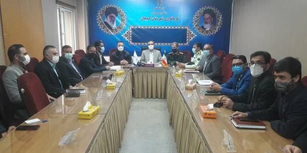 جلسه ستاد پیشگیری، هماهنگی و فرماندهی مقابله با بحران شهرستان برگزار گردید: