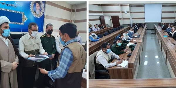 تجلیل از گروهای جهادی شهرستان کمیجان به مناسبت سالروز تشکیل بسیج سازندگی