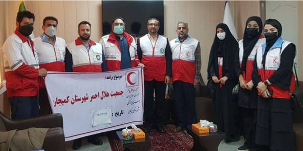 دیدار با فرماندار شهرستان به مناسبت هفته صلیب سرخ و هلال احمر